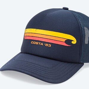 Costa Hang Loose Trucker Navy Surf Fishing  NEW - Unisex